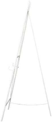 Deco 79 White Metal Adjustable Display Easel