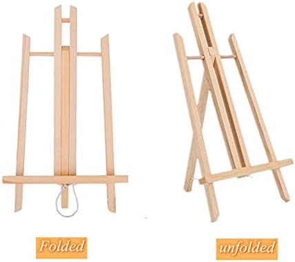 DOMMARE 1075 Inch Wooden Easel Stand 2Pack Portable