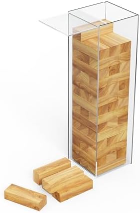 LIFETOO 100 Guest Wooden Block Wedding Game