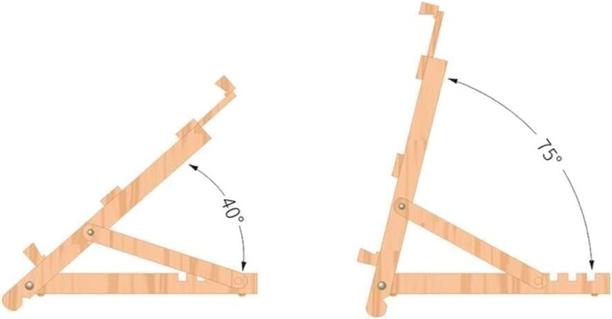 Adjustable Desktop Easel for Kids and Beginners - Yellow