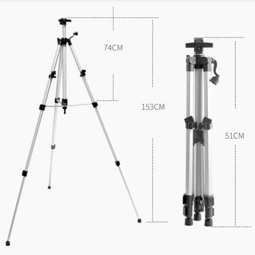 153CM Lightweight Folding Aluminum Easel for Artists