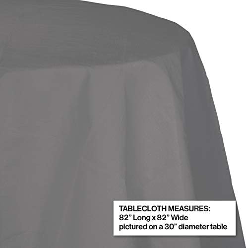 Creative Converting Gray Table Cover 82 in