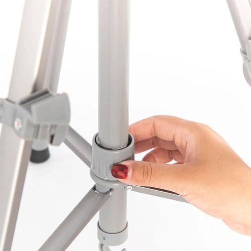 Adjustable Painting Easel Stand with Non-Slip Base and Lightweight Alloy Frame