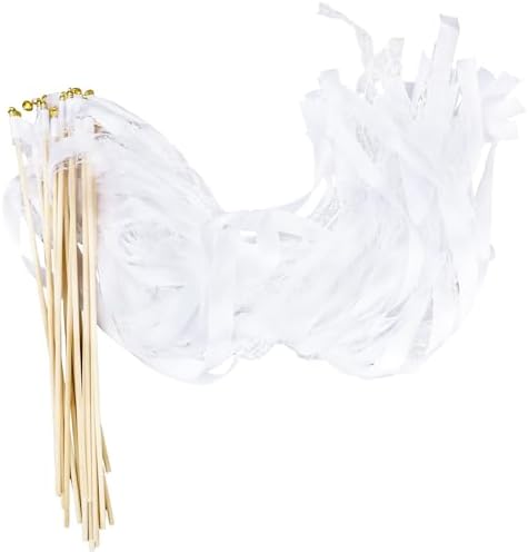 40 Piece Wedding Ribbon Stick With Bell
