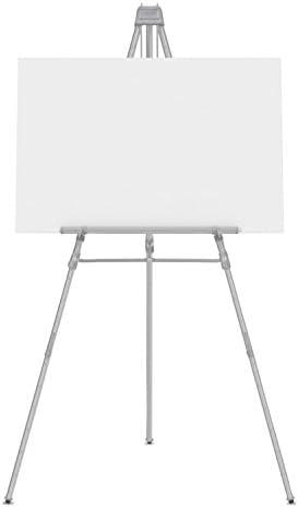 Quartet Easel Heavy Duty 66 Adjustable Silver