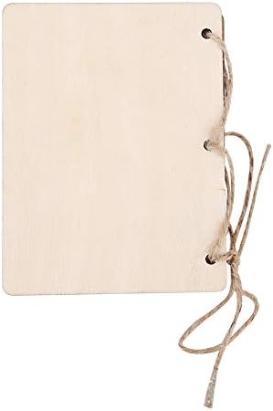 2pcs Wedding Vow Booklets with Hem Rope Decor