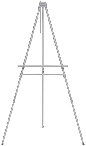 Quartet Easel Heavy Duty 66 Adjustable Silver
