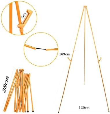 GUOSPIUS Adjustable Art Easel Stand for Painting and Display Purple