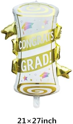 Soochat Graduation Diploma Balloons 3Pcs