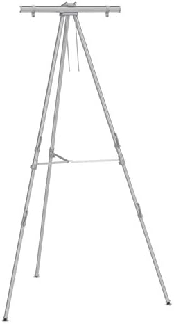 Quartet Easel Heavy Duty 66 Adjustable Silver