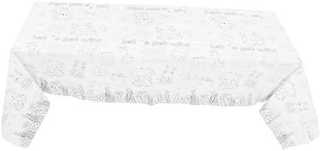 Birthday Zoo Themed Paper Tablecloth for Parties