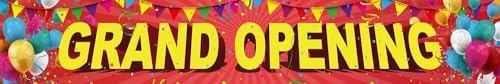 Aperturee Grand Opening Banner 120x20 Inches