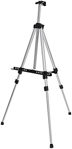 Portable Easel Metal Bracket with 5 Scraper