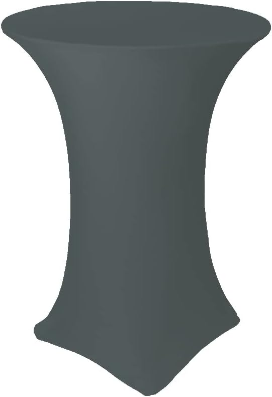 30x42 Inch Highboy Cocktail Table Cover Dark Grey