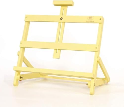 Adjustable Desktop Easel for Kids and Beginners - Yellow