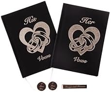 Impress Vow Books His and Hers Wedding Linen