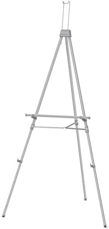Quartet Easel Heavy Duty 66 Adjustable Silver