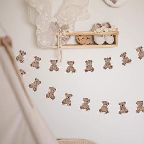 Bear Hanging Paper Garland 3 Strings X 82ft