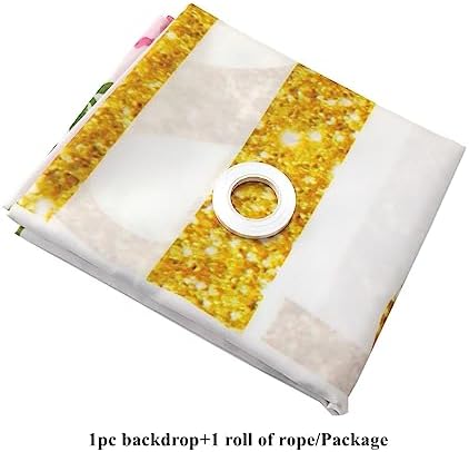 Just Married Wedding Backdrop Banner 118x197 Inch
