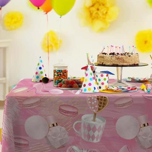 Pink Heels Tablecloths for Spa and Party Decor