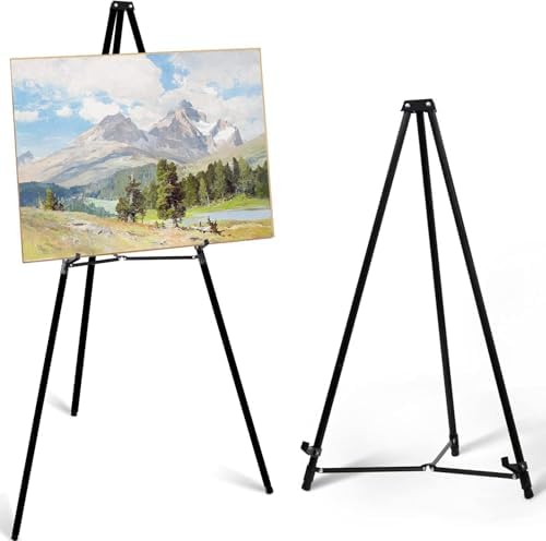 PUJIANG 63 Inch Adjustable Aluminum Easel Stand