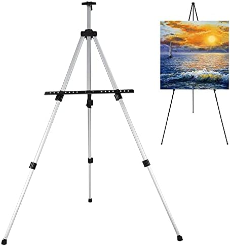 Portable Easel Metal Bracket with 5 Scraper