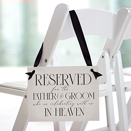 Wedding Memorial Sign for Grooms Dad