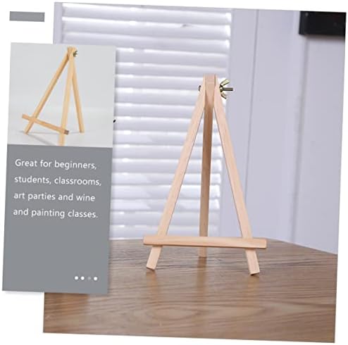 Housoutil 2pcs Wooden Drawing Easels for Boys and Girls