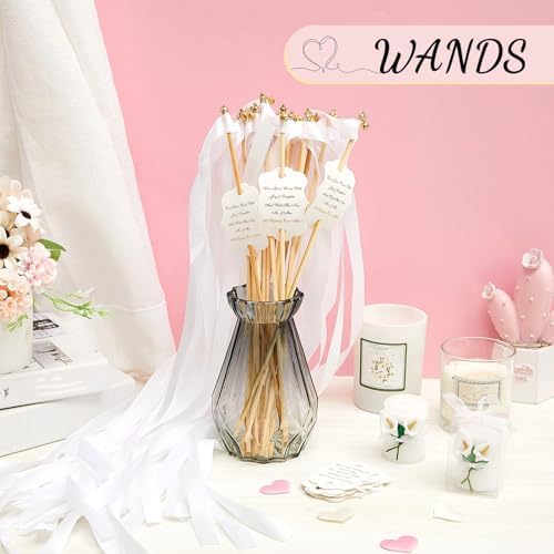 Janinka 100 Set Wedding Wand with Stick and Bell