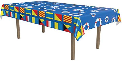 Beistle Nautical Themed Table Cover