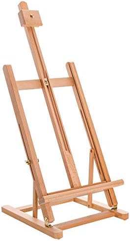 Us Art Supply 38 High Wooden H Frame Easel for Painting