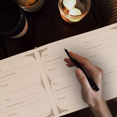 Celebration of Life Guest Book with Pen and Box