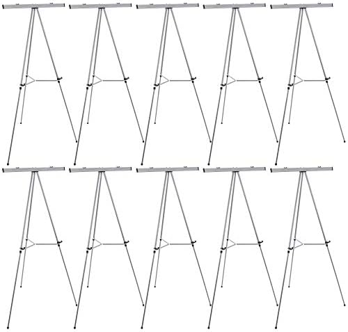 US Art Supply 66 High Flip Chart Stand 10 Pack