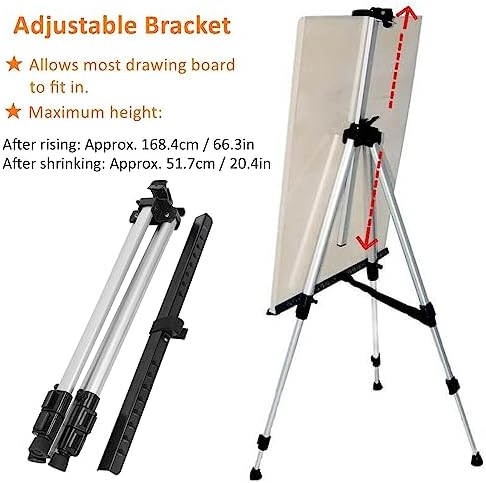 Belupai Artist Easel Stand with Carry Bag
