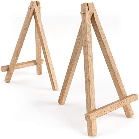 ARTEZA Mini Wooden Easel Pack of 8 8 Inches