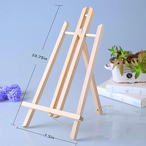 DOMMARE 1075 Inch Wooden Easel Stand 2Pack Portable