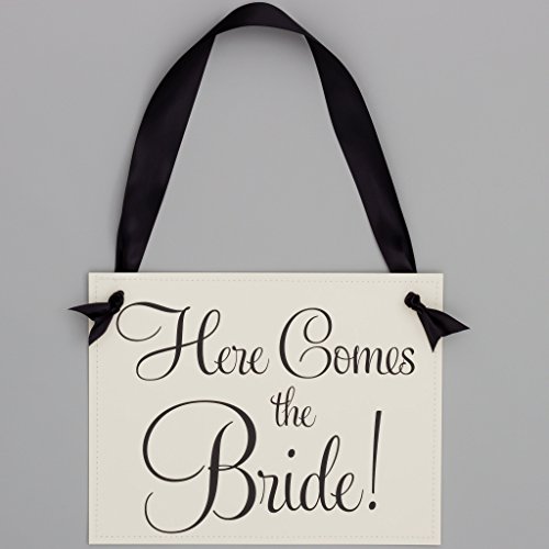 Ritzy Rose Ring Bearer Wedding Sign with Flower Girl Banner 1