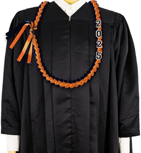 2025 Graduation Lei Necklace Braided Garland Decor