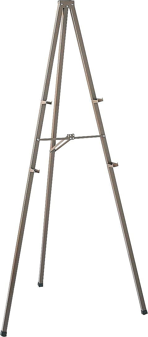 Quartet Tripod Display Easel 72 In High Steel Bronze