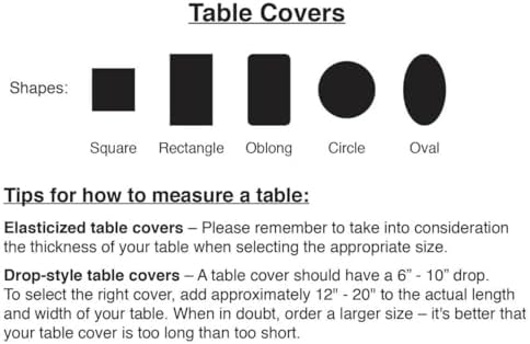 Granite Vinyl Elasticized Banquet Table Cover - Gray 72x30