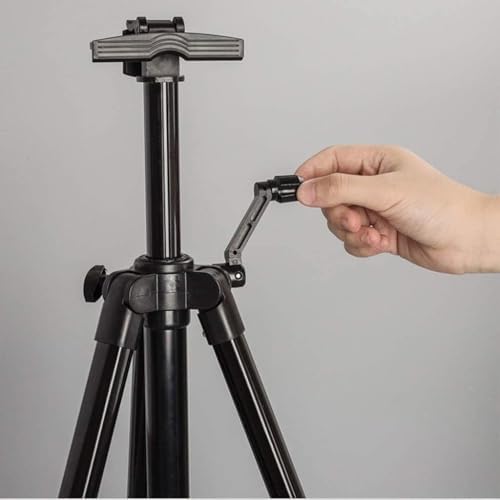 Aluminum Telescopic Easel for Painting Adjustable 54-162cm Lightweight Purple