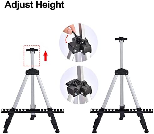 T-SIGN Portable Artist Easel Stand - Adjustable Height and Foldable