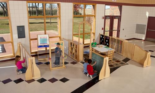 Jonti-Craft 0640JC See-Thru Easel for Kids