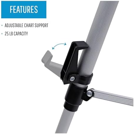 MasterVision 3-Leg Telescoping Display Easel Adjustable Height