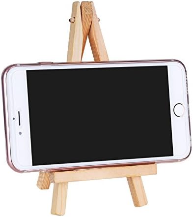 eBoot 24 Pack Mini Wood Display Easel 625 Inch