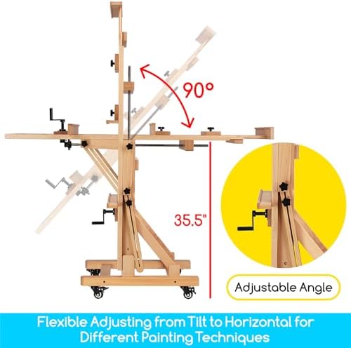 MEEDEN Extra-Large Professional Easel Stand