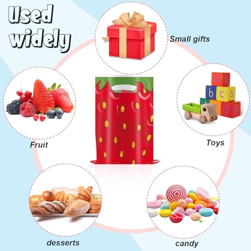Egami 30 Packs Strawberry Themed Party Bags