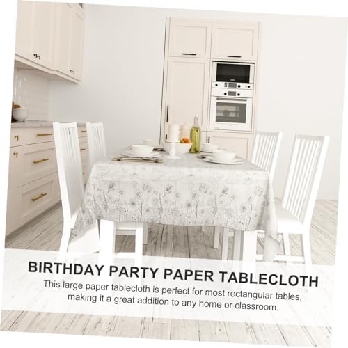 Uonlytech Birthday Fairy Theme Tablecloth Decor for Parties