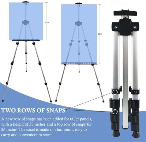 Ns Jymb Art Artist Easel Stand - Adjustable 17-66 Inch Height