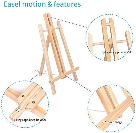 3PCS 12 Inch Tabletop Display Artist Easel Stand